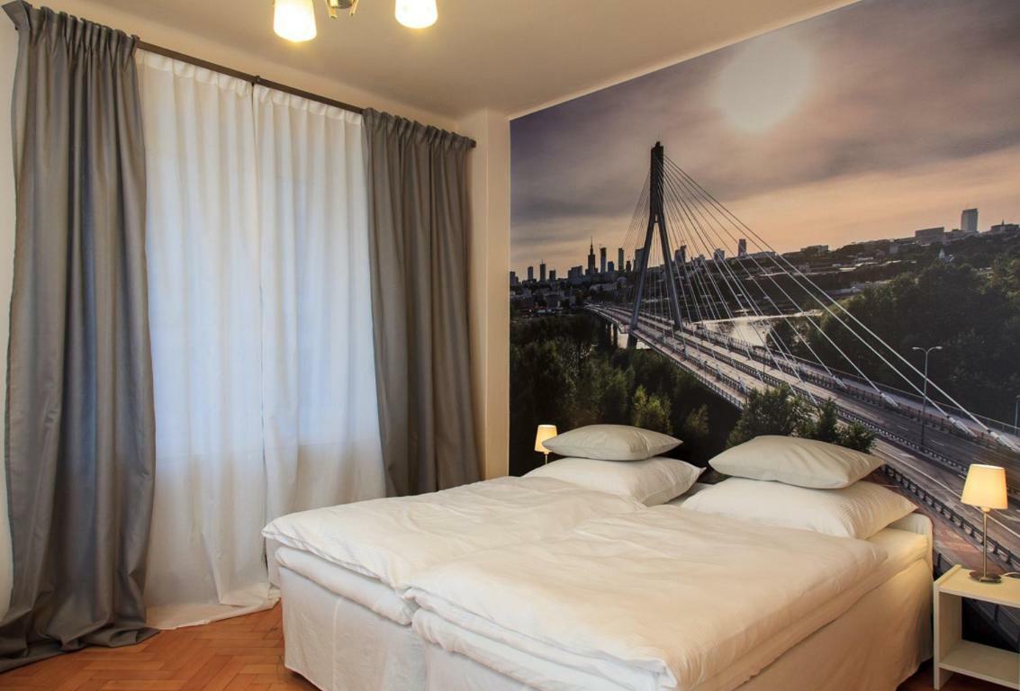 Apartament Warsaw Stopover Metro Wierzbno Zewnętrze zdjęcie