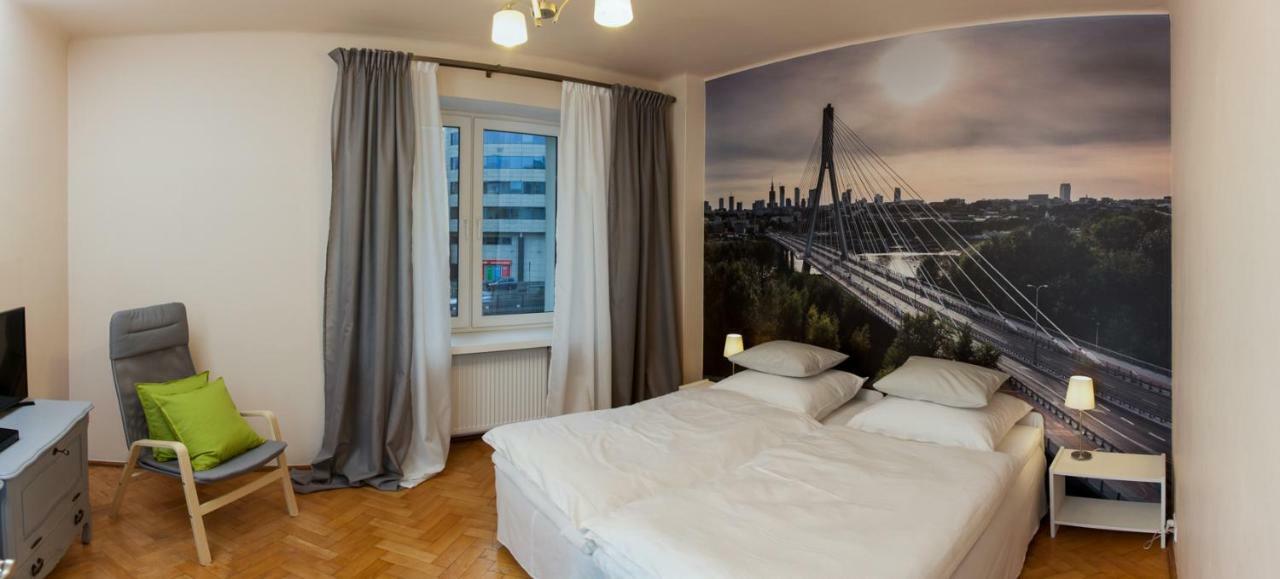 Apartament Warsaw Stopover Metro Wierzbno Zewnętrze zdjęcie