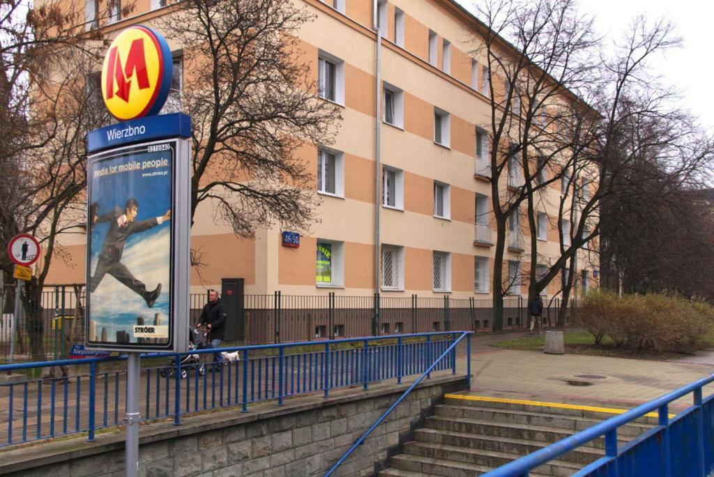 Apartament Warsaw Stopover Metro Wierzbno Zewnętrze zdjęcie